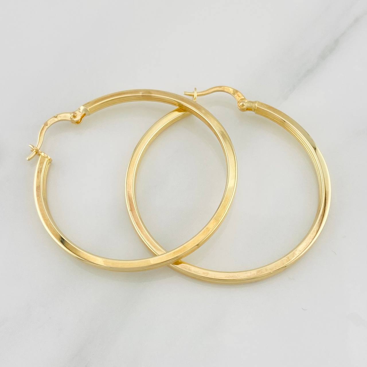 Candongas Miku 2.7g / 4cm Oro Amarillo 18K