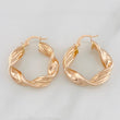 Candongas Azir 4.6g / 3cm Oro Rosa 18K