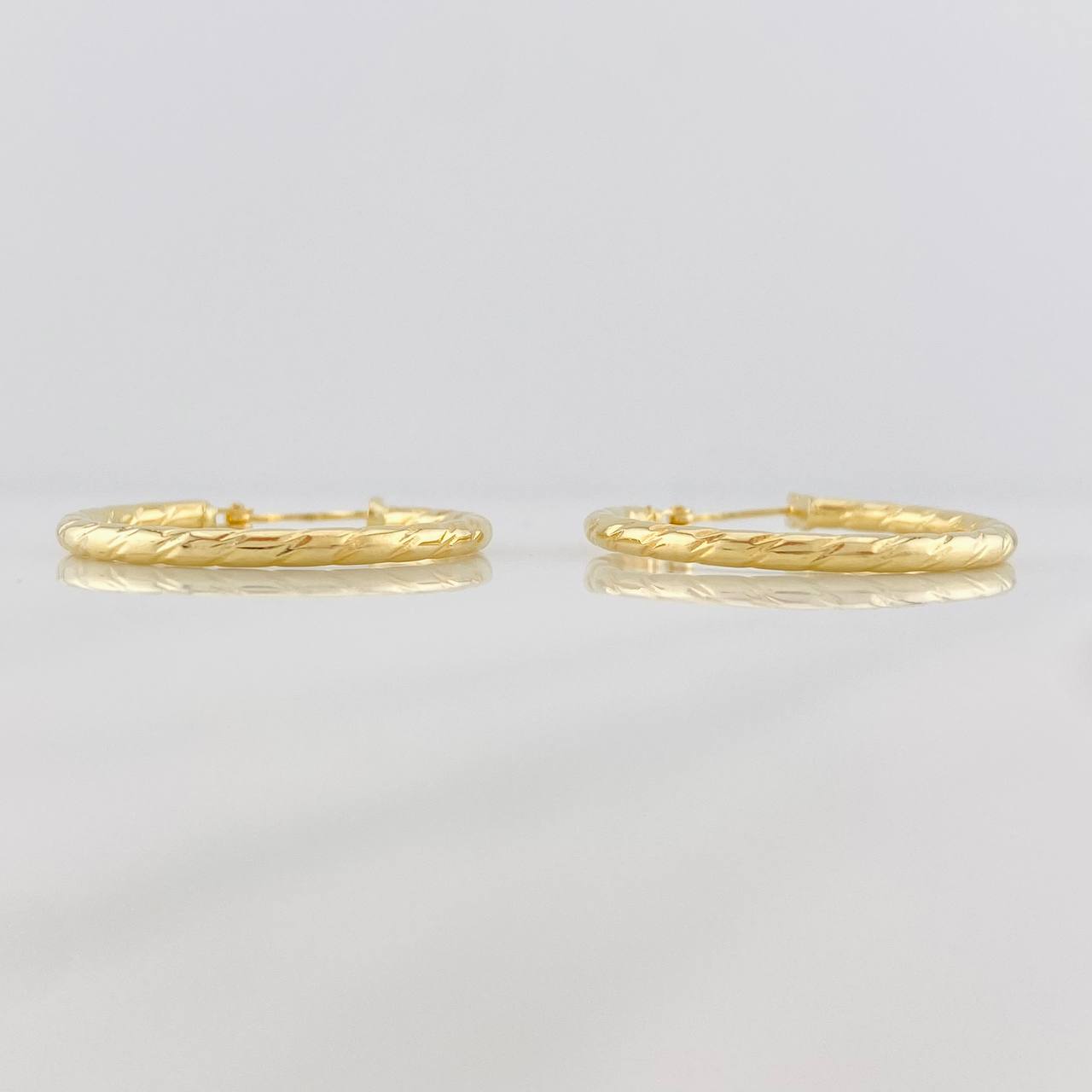 Candongas Kataleya 1.95g / 3cm Oro Amarillo 18K
