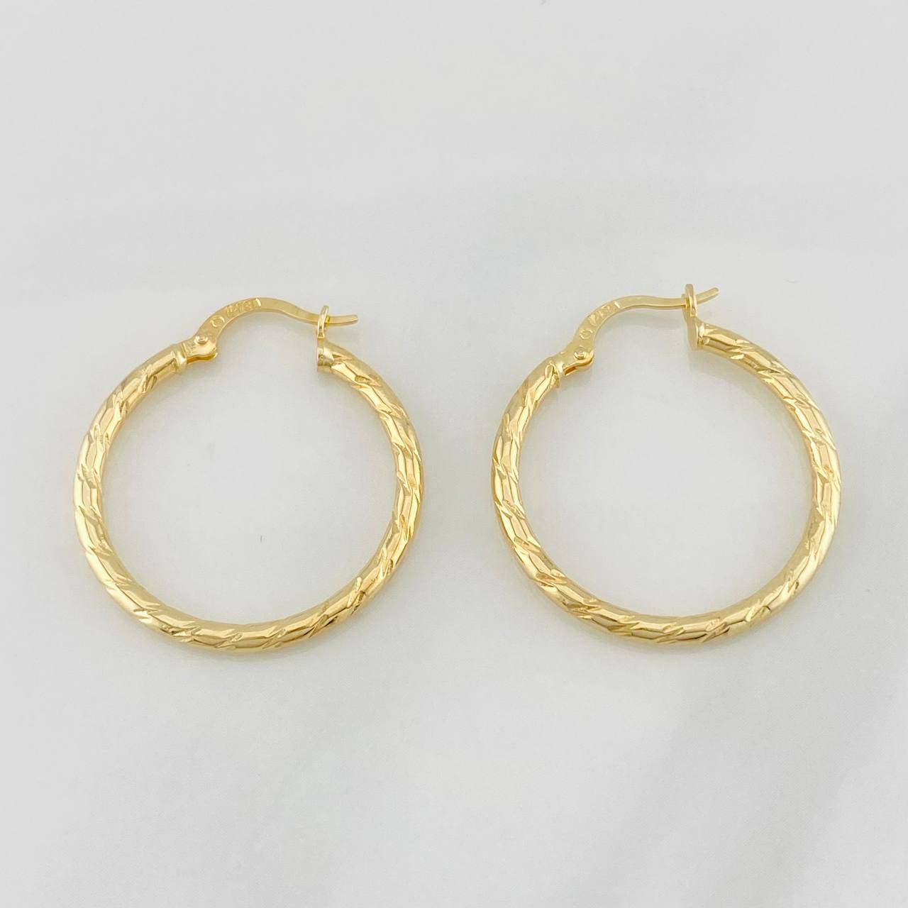 Candongas Kataleya 1.95g / 3cm Oro Amarillo 18K
