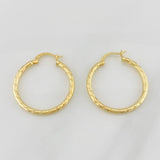 Candongas Kataleya 1.95g / 3cm Oro Amarillo 18K