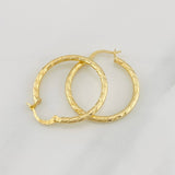 Candongas Kataleya 1.95g / 3cm Oro Amarillo 18K