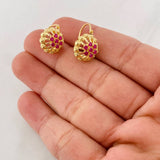 Topos Arete Margita 2.45g / 11.4mm Oro Amarillo 18K