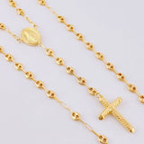 Rosario GC Virgen Milagrosa 7.2g / 55cm / 4.1mm Oro Amarillo 18K