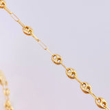 Rosario GC Virgen Milagrosa 7.2g / 55cm / 4.1mm Oro Amarillo 18K