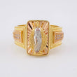 Anillo Virgen Milagrosa 7.8g / T9 Tres Oros 18K