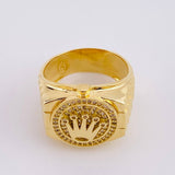 Anillo Cinturón Corona 7g / T5 3/4 Oro Amarillo 18K