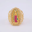 Anillo Virgen de Guadalupe 5g / T5 1/2 Oro Amarillo 18K