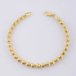 Pulso Militar Media Luna 8.45g / 17cm / 5mm Oro Amarillo 18K