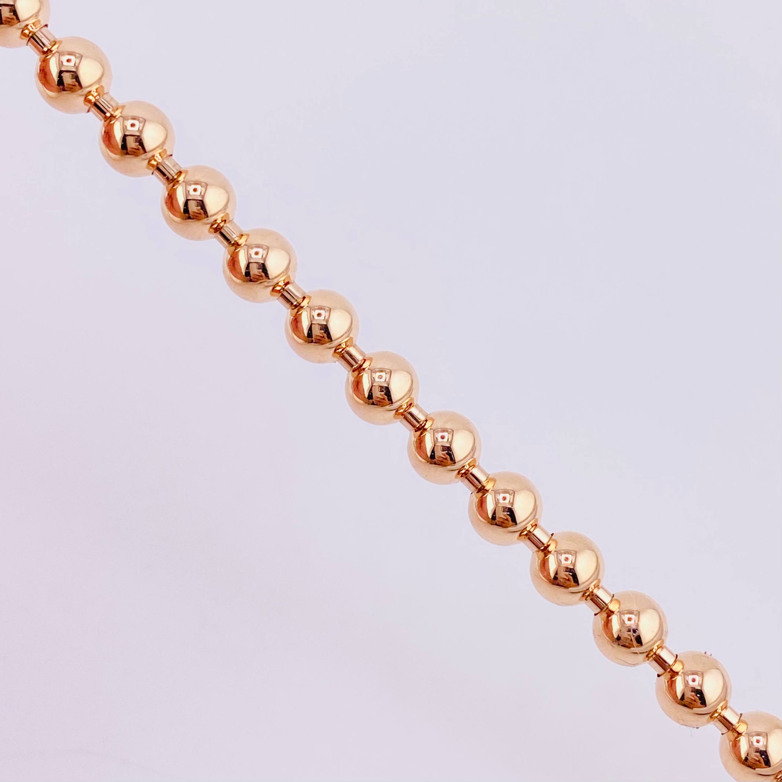 Cadena Militar 40.3g / 70cm / 5.05mm Oro Rosa 18K