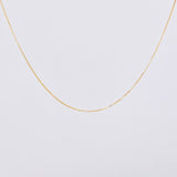 Cadena Veneciana 0.8g / 40cm / 0.6mm Oro Amarillo 18K