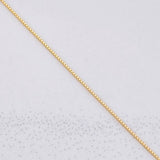 Cadena Veneciana 0.8g / 40cm / 0.6mm Oro Amarillo 18K