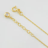 Pulso Modulable Aro Seguido Tupido 1.55g / 17cm - 20cm / 0.7mm Oro Amarillo 18K