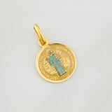 Dije San Benito 0.5g / 1.5cm Oro Amarillo 18K
