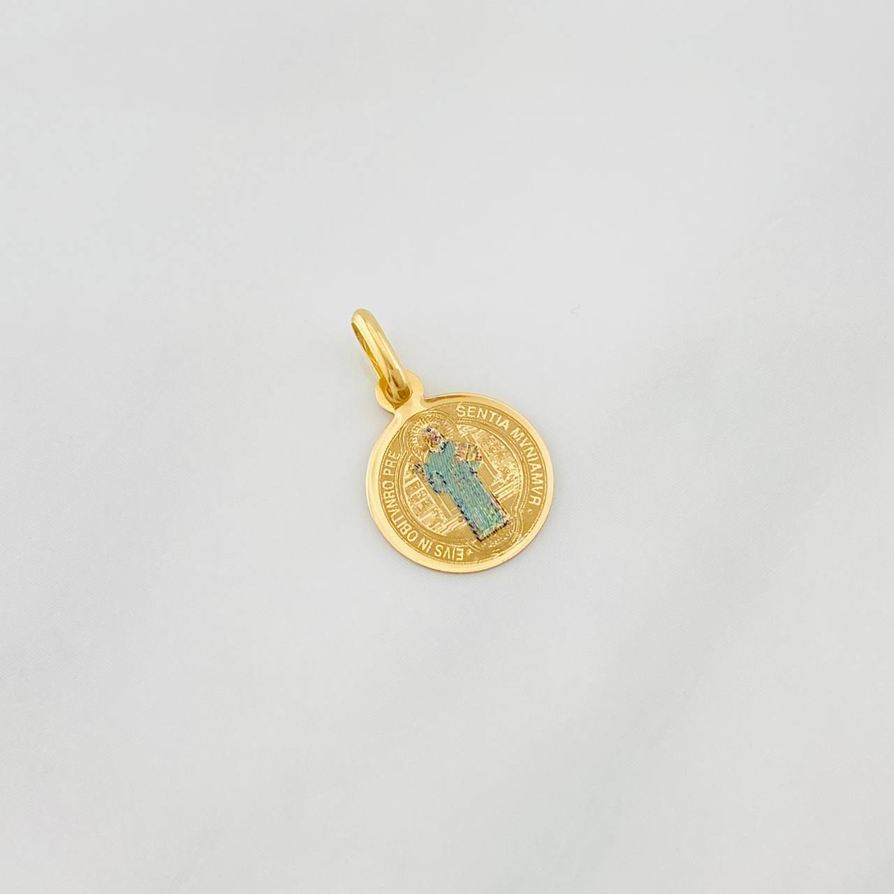 Dije San Benito 0.5g / 1.5cm Oro Amarillo 18K