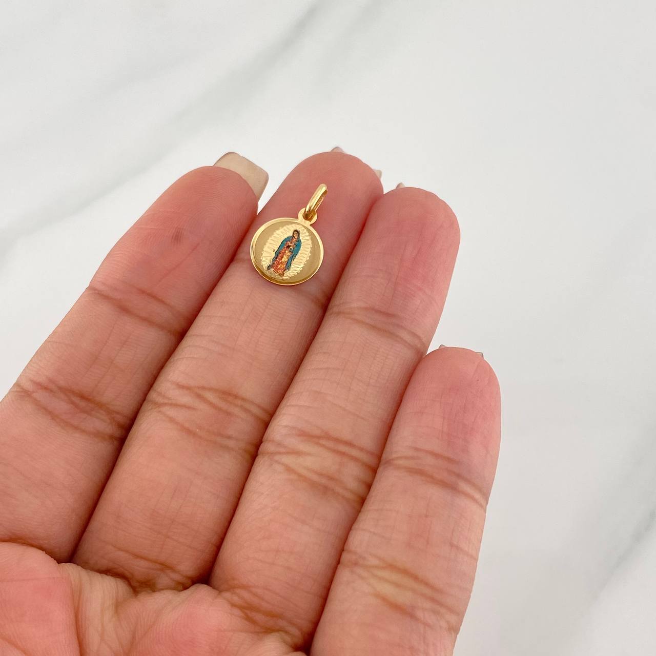 Dije Virgen Guadalupe 0.45g / 1.7cm Oro Amarillo 18K