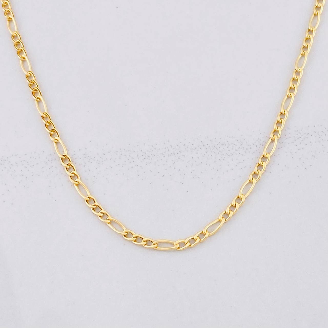 Cadena Fígaro 1.45g / 50cm / 1.9mm Oro Amarillo 18K