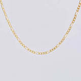 Cadena Fígaro 1.75g / 60cm / 1.9mm Oro Amarillo 18K