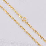 Cadena Fígaro 1.8g / 60cm / 1.9mm Oro Amarillo 18K