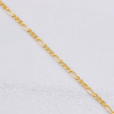 Cadena Fígaro 1.2g / 40cm / 1.9mm Oro Amarillo 18K