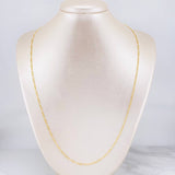 Cadena Fígaro 1.65g / 60cm / 1.9mm Oro Amarillo 18K