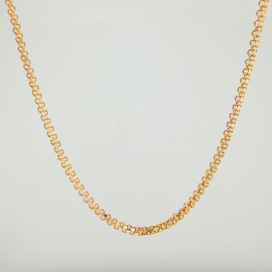 Cadena China 6.65gr / 51cm / 2mm Oro Amarillo Nac.Esp. 18K &