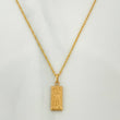 Set Cadena Lazo + Dije One Dólar / 1.75gr / 60 cm Oro Amarillo 18K