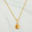 Set Cadena Lazo + Dije Herradura De Caballo / 1.8gr / 60 cm Oro Amarillo 18K