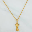 Set Cadena Lazo + Dije Divino Niño / 1.7gr / 59.5 cm Oro Amarillo 18K
