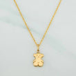 Set Cadena Lazo + Dije Oso Ts / 1.65gr / 50 cm Oro Amarillo 18K