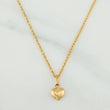 Set Cadena Lazo + Dije Corazón / 1.35gr / 49.5 cm Oro Amarillo 18K