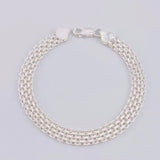 Pulso Chino 10 g / 21 cm / 7.8 mm Plata 925