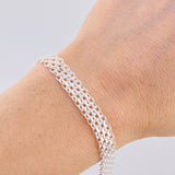 Pulso Chino 10 g / 21 cm / 7.8 mm Plata 925