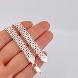 Pulso Chino 10 g / 21 cm / 7.8 mm Plata 925