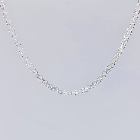 Cadena China 5.3 g / 60 cm / 2.4 mm Plata 925
