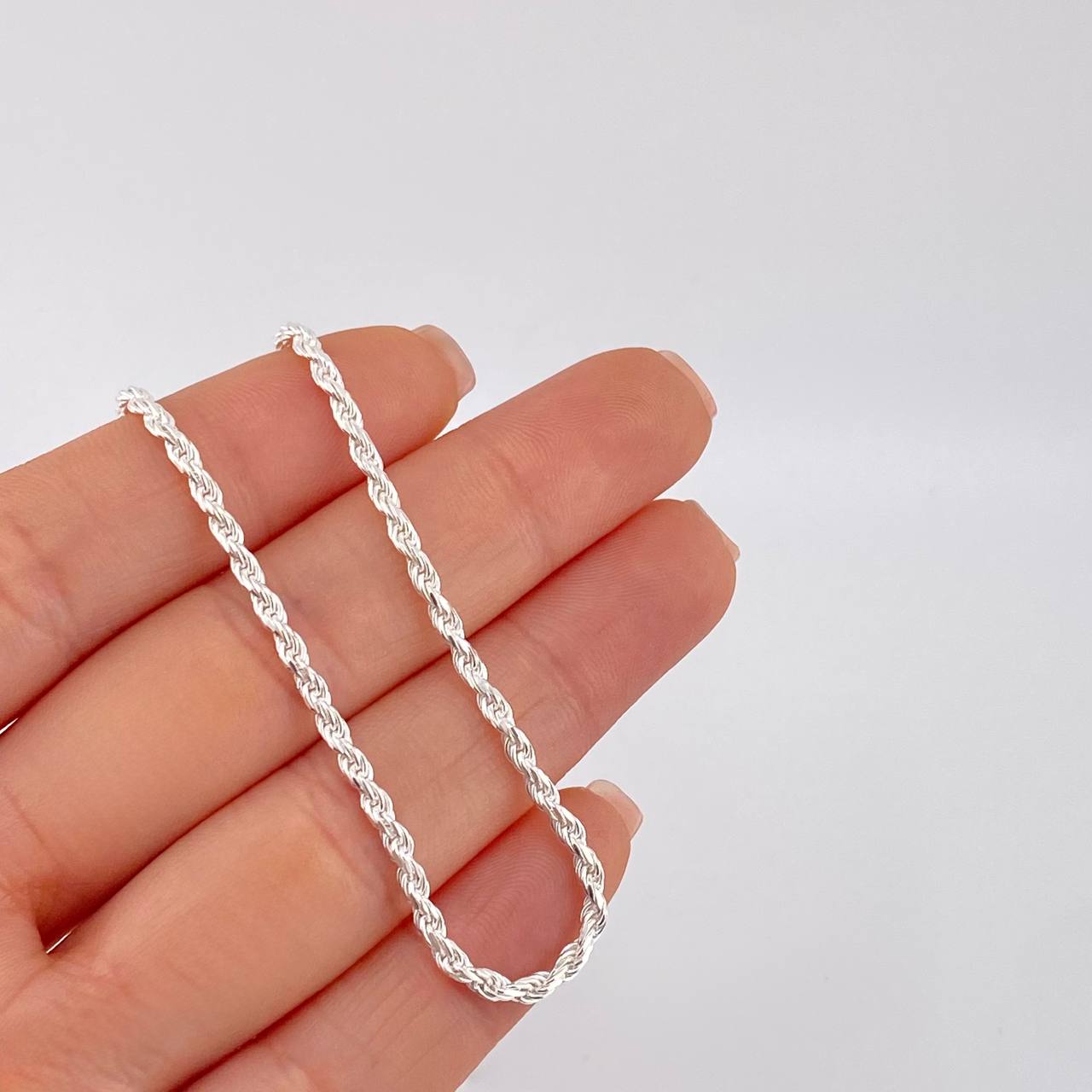 Cadena Lazo 3.05 g / 60 cm / 1 mm Plata 925