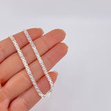 Cadena China 6.75 g / 50 cm / 3 mm Plata 925