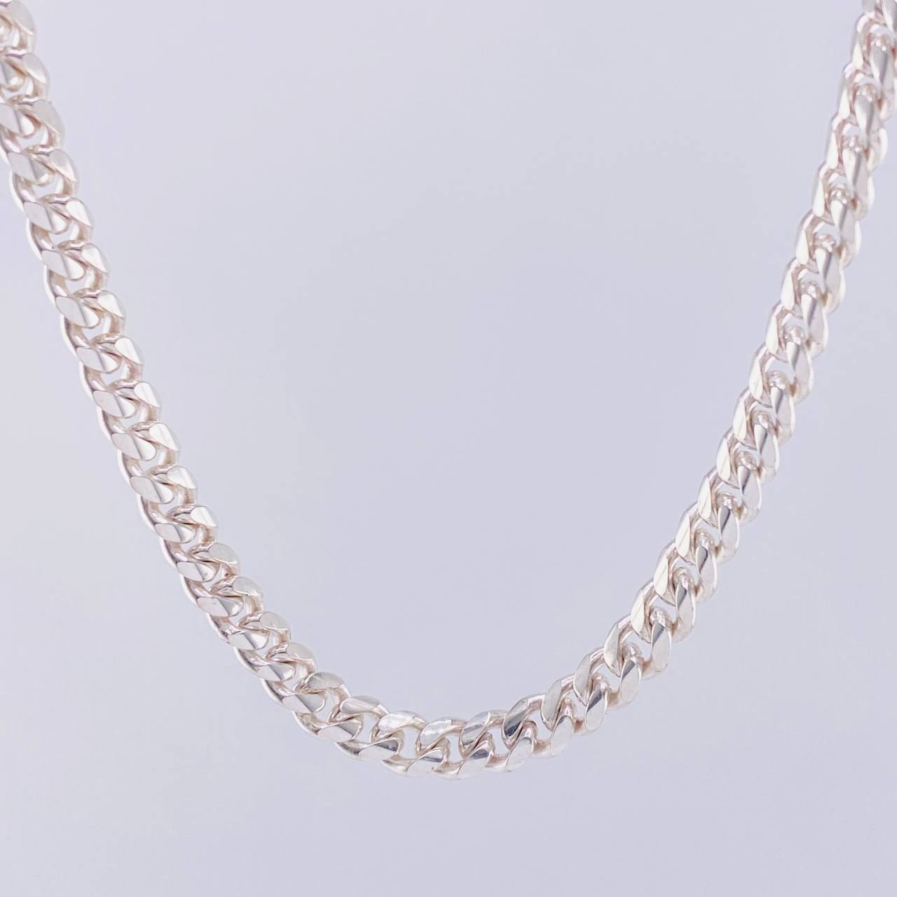 Cadena Cubana 48.3 g / 63.5 cm / 5.5 mm Plata 925