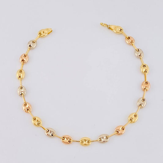 Pulso GC 2.45g / 18cm / 4.5mm Tres Oros 18K