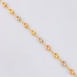 Pulso GC 2.5g / 17.5cm / 4.45mm Tres Oros 18K
