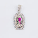 Dije Virgen Guadalupe 5.5g / 3.5cm Oro Blanco 18K