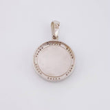 Dije Corona 4.55g / 2.8cm Oro Blanco 18K