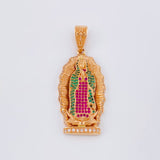 Dije Virgen Guadalupe 10.95g / 4.7cm Oro Rosa 18K