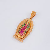 Dije Virgen Guadalupe 10.95g / 4.7cm Oro Rosa 18K
