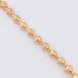 Pulso Militar Media Luna 17.25g / 21.2cm / 7mm Oro Rosa 18K