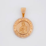 Dije Virgen del Carmen 7.85g / 3.5cm Oro Rosa 18K