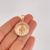 Dije Virgen del Carmen 7.85g / 3.5cm Oro Rosa 18K