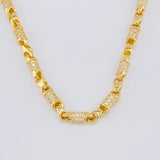Cadena Rústica Barril 55.65g / 70cm / 4.6mm Oro Amarillo 18K