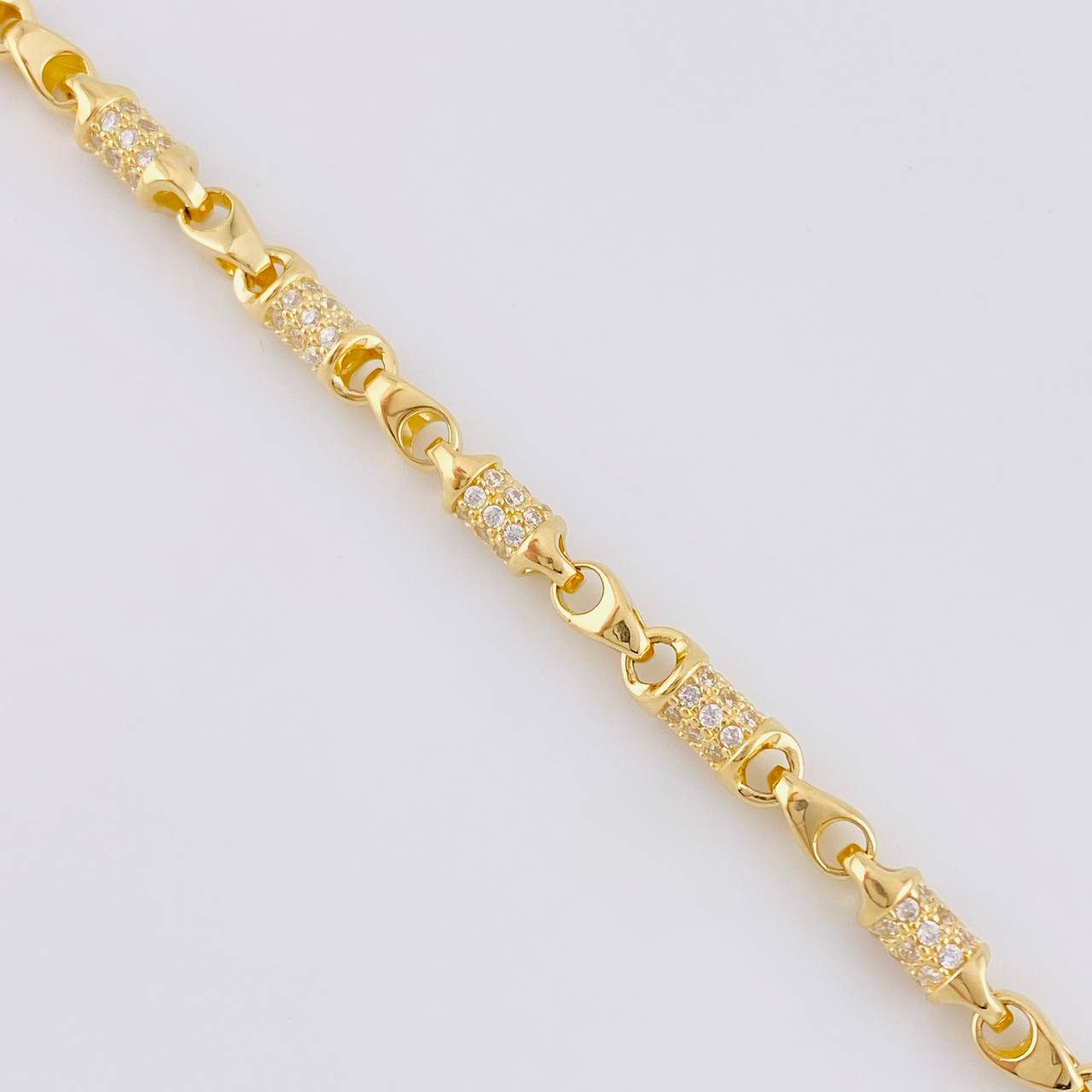 Cadena Rústica Barril 55.65g / 70cm / 4.6mm Oro Amarillo 18K