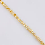 Cadena Rústica Barril 55.65g / 70cm / 4.6mm Oro Amarillo 18K